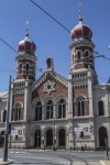 Grande sinagoga em Plzen