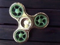 Grüner Spinner