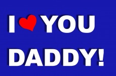Ich liebe dich Papa