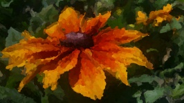 Impressionist Blume