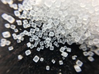 Jodiserade saltkristaller