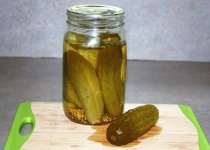 Jar of Home Made Pickles