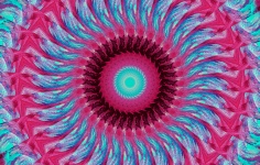 Kaleidoscope pattern background