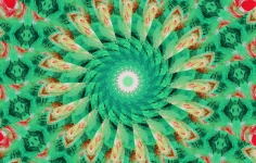 Kaleidoscope pattern background