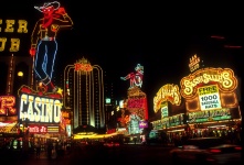 Las Vegas w nocy