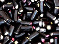 Licorice Candy Sweets Background