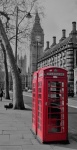 London rouge Cabine téléphonique