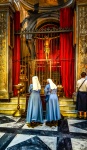 Nuns At An Altar