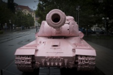 Pink Tank In Brno