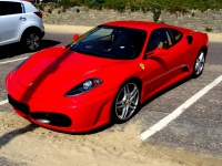 Czerwony Ferrari Super Car