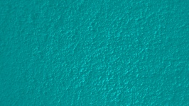 Mur en plâtre turquoise