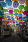 Umbrella Straße In Frankreich