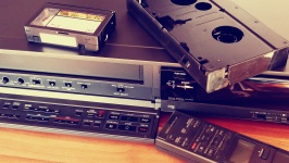 VHS Video Player Recorder