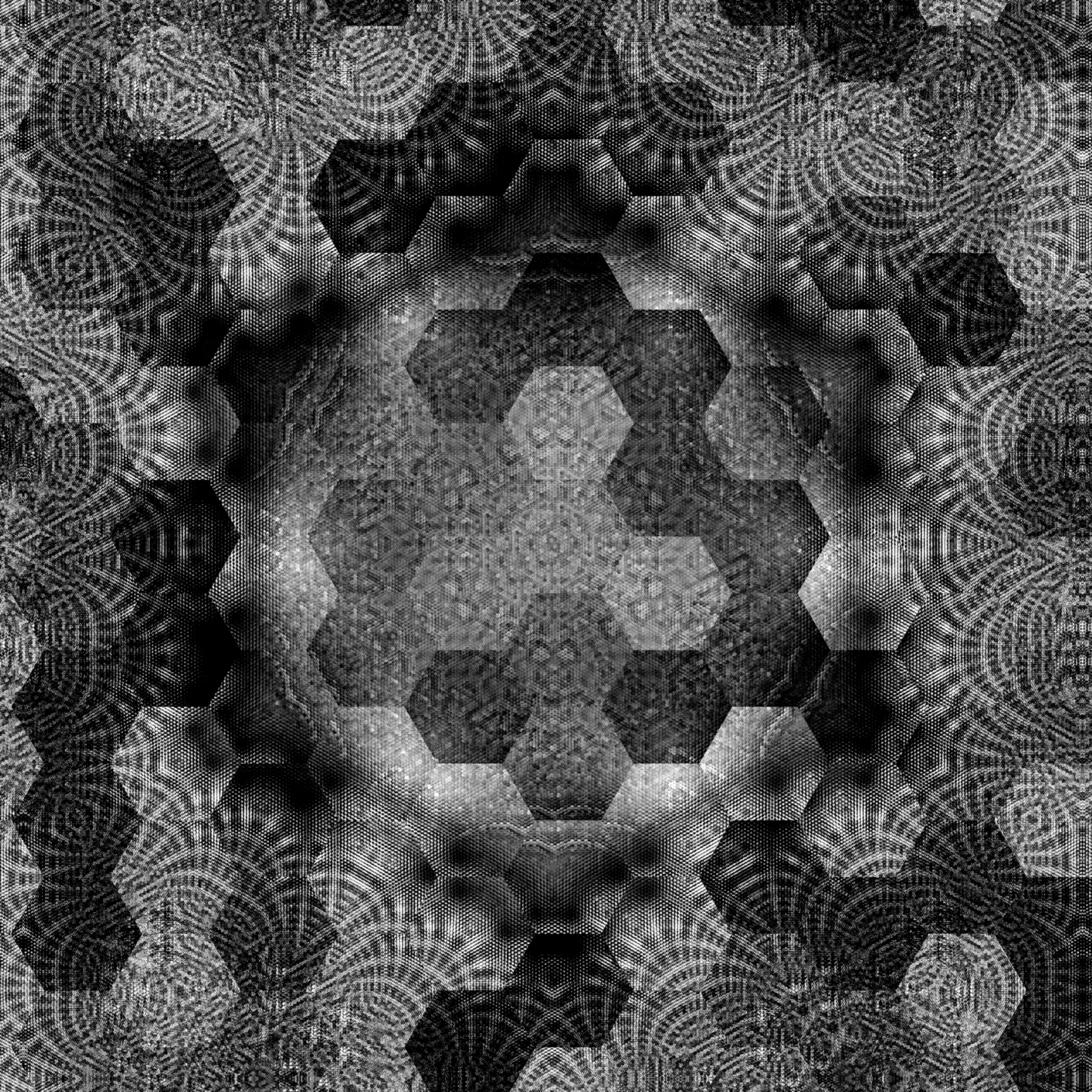 黑色六角形壁纸免费图片 Public Domain Pictures
