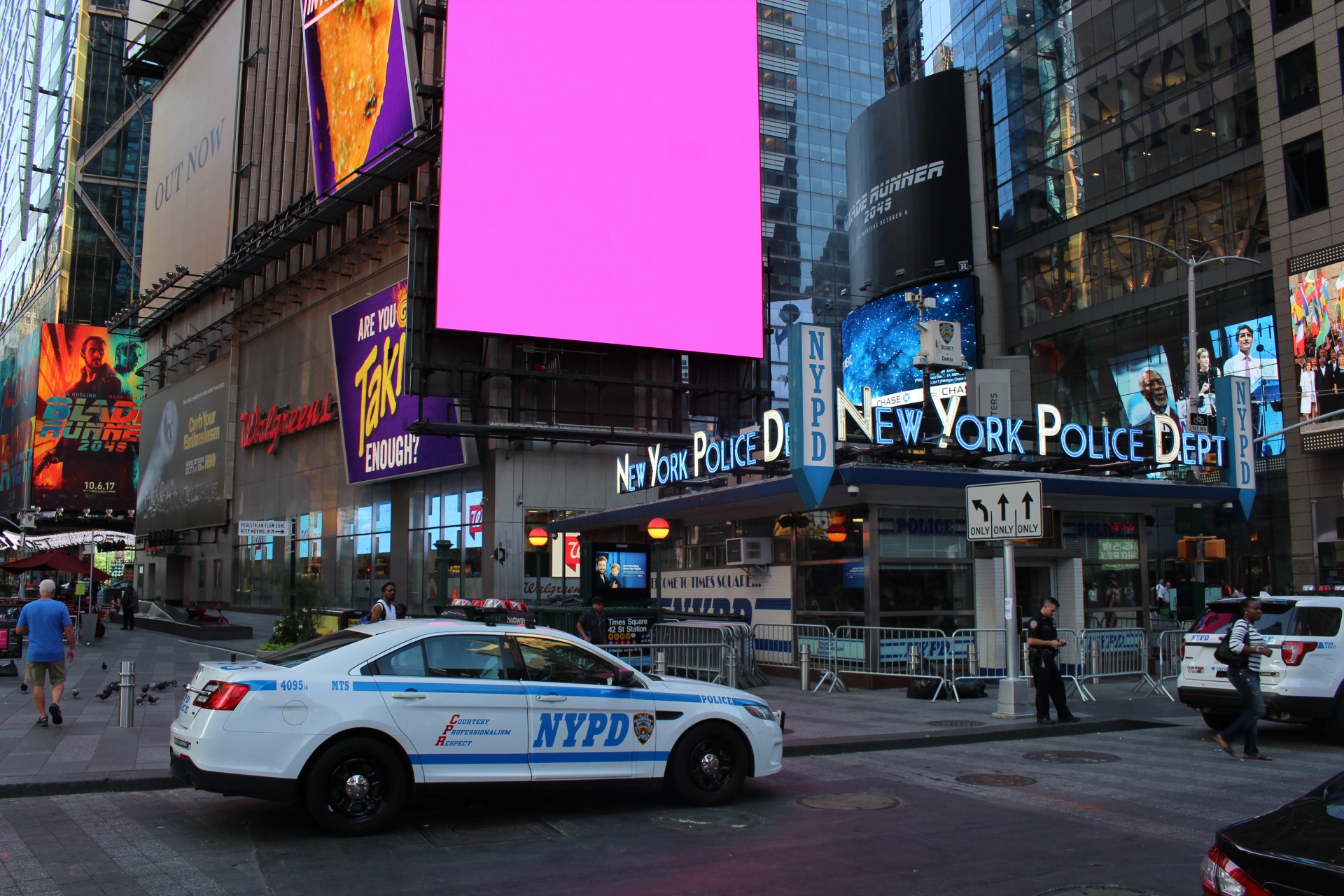 NYPD In Times Square, New York Free Stock Photo Public Domain Pictures
