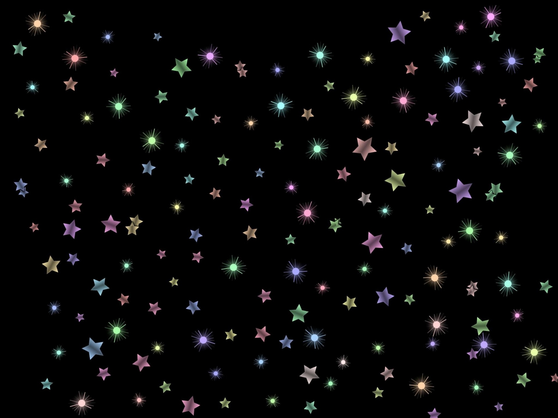 Stars On Black Free Stock Photo - Public Domain Pictures