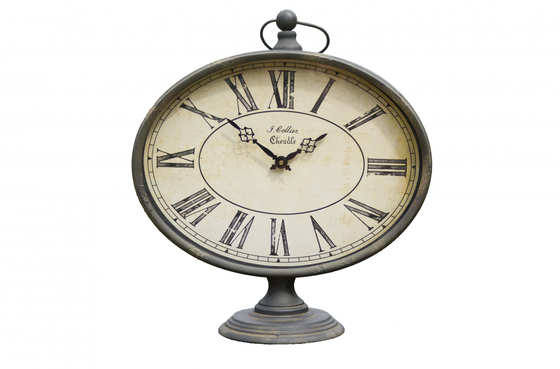 Horloge vintage isolée