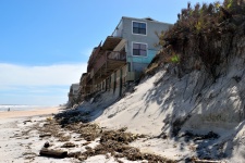 Erosione sulla spiaggia