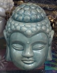 Cabeza de la estatuilla de Buda