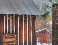 Cabins in Winter