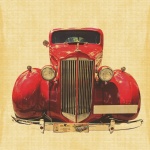 Auto Vintage Rosso