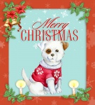 Christmas Dog Card