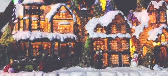 Vánoční vesnice