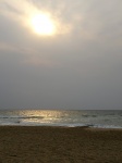 Cloudy Morning Sunrise On The Ocean