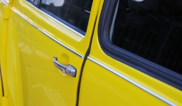 Dörrar Volkswagen Beetle närbild