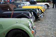 Exposición de coches antiguos