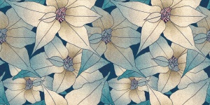 Floral background pattern 1208