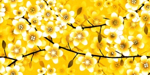 Floral background pattern 947
