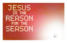 Jesus é a razão para a estação