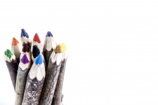 Multicoloured Wooden Pencils