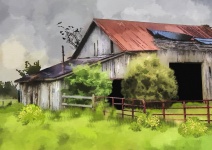 Stará stodola