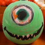 One-Eyed Painted Pumpkin