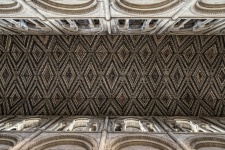 Techo de la catedral de Peterborough