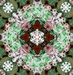 Snowflake Christmas Kaleidoscope