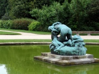 Statue in Rodin's garden