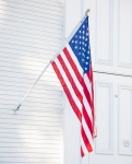 USA Flagge hängen
