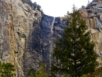 Yosemite Falls Rock Face