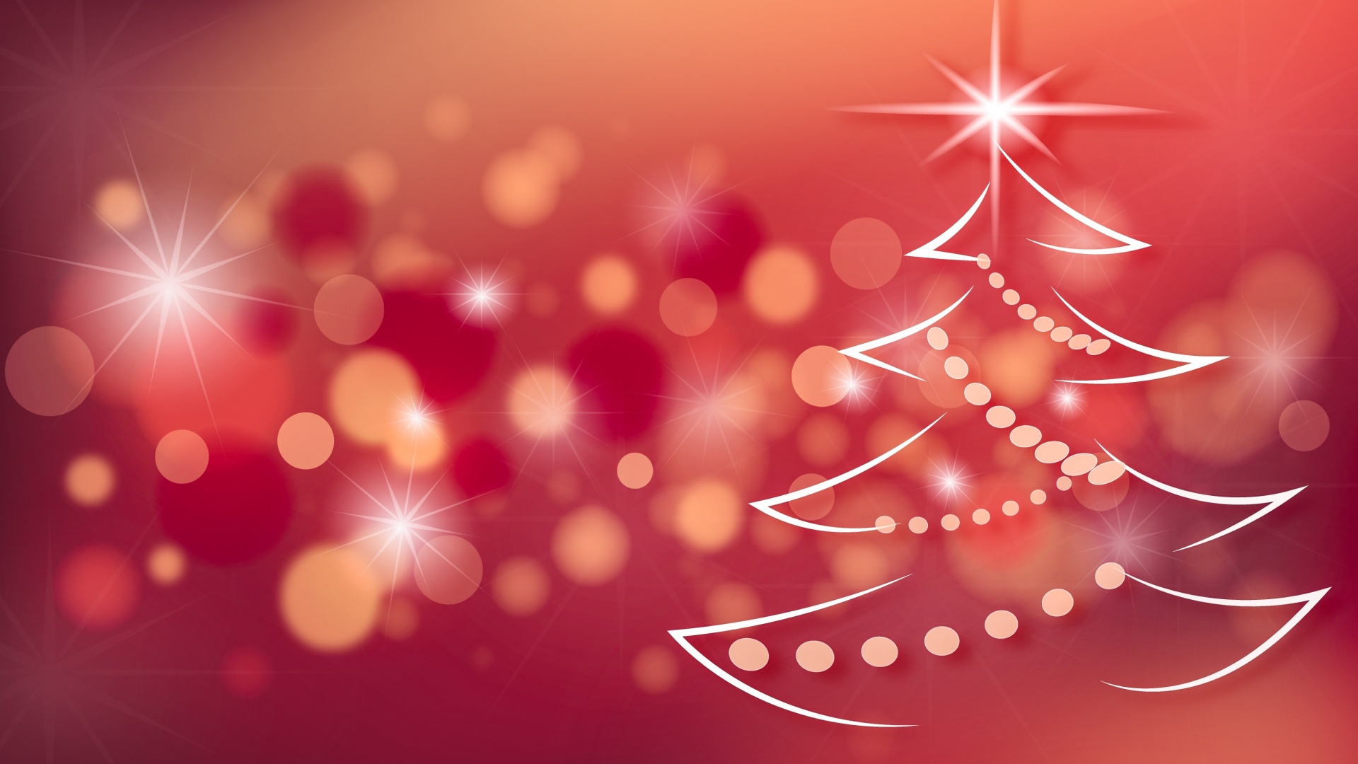 Background With Christmas Tree