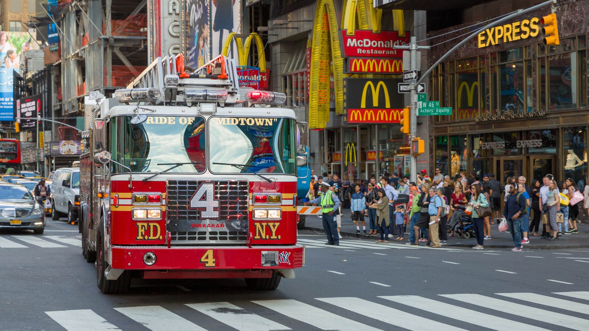 FDNY Fire Truck Free Stock Photo - Public Domain Pictures
