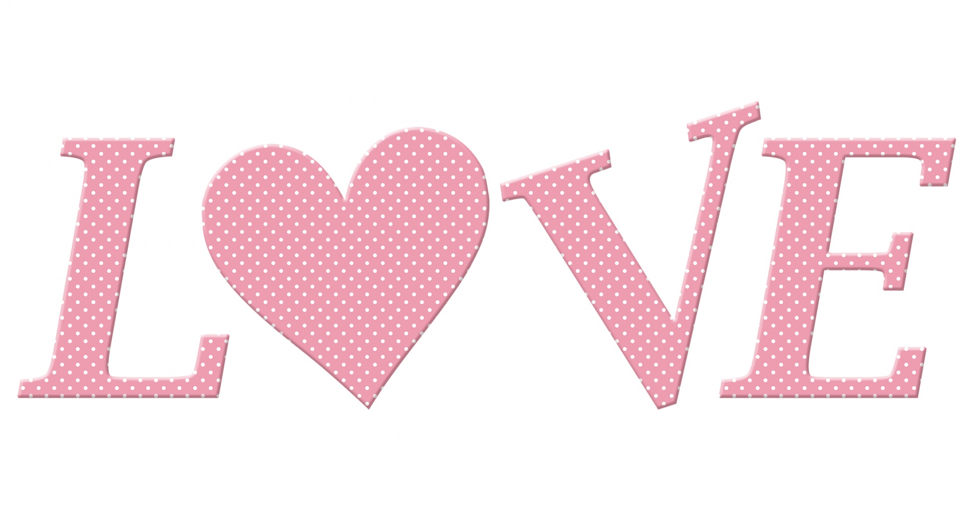Love Word Clipart Free Stock Photo - Public Domain Pictures