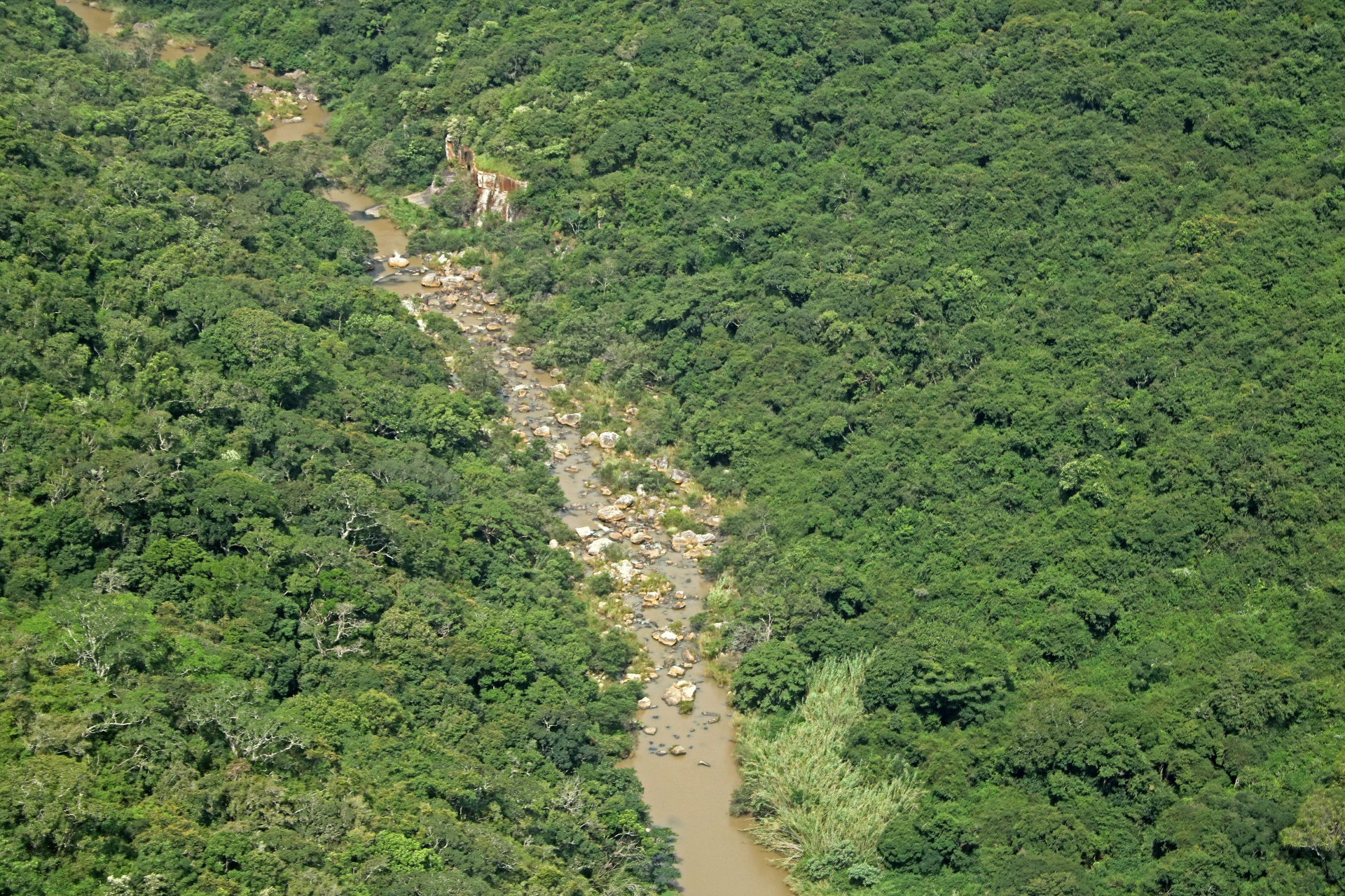 Fluss Mzimkhulu in Oribi-Schlucht