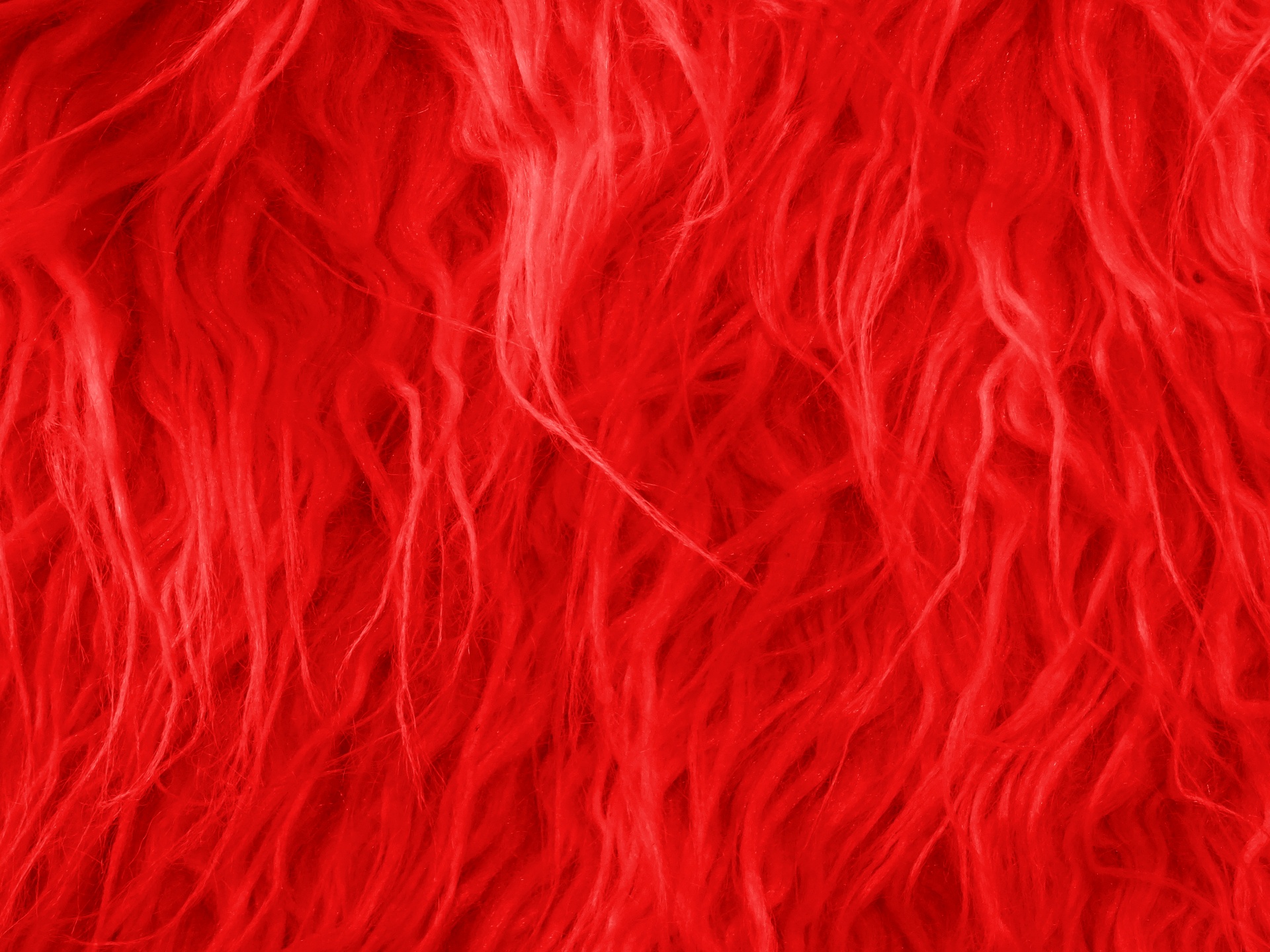 Red Fur Background