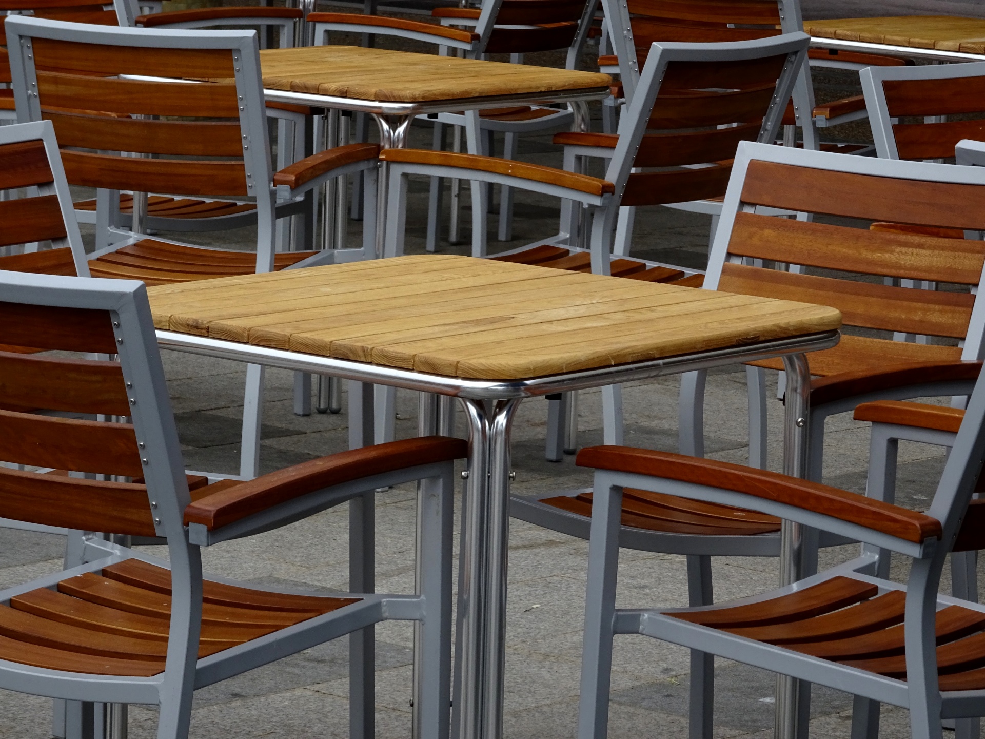 Restaurant Tables And Chairs Free Stock Photo - Public Domain Pictures