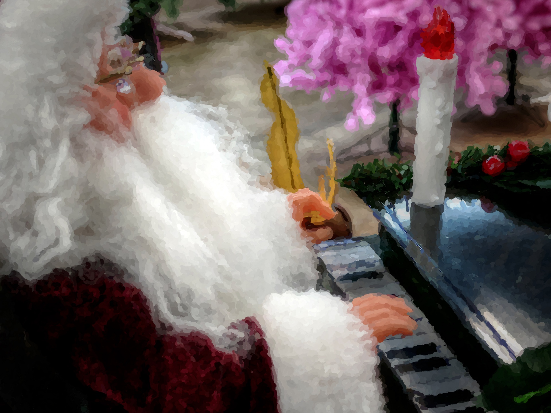 Santa Plays Piano