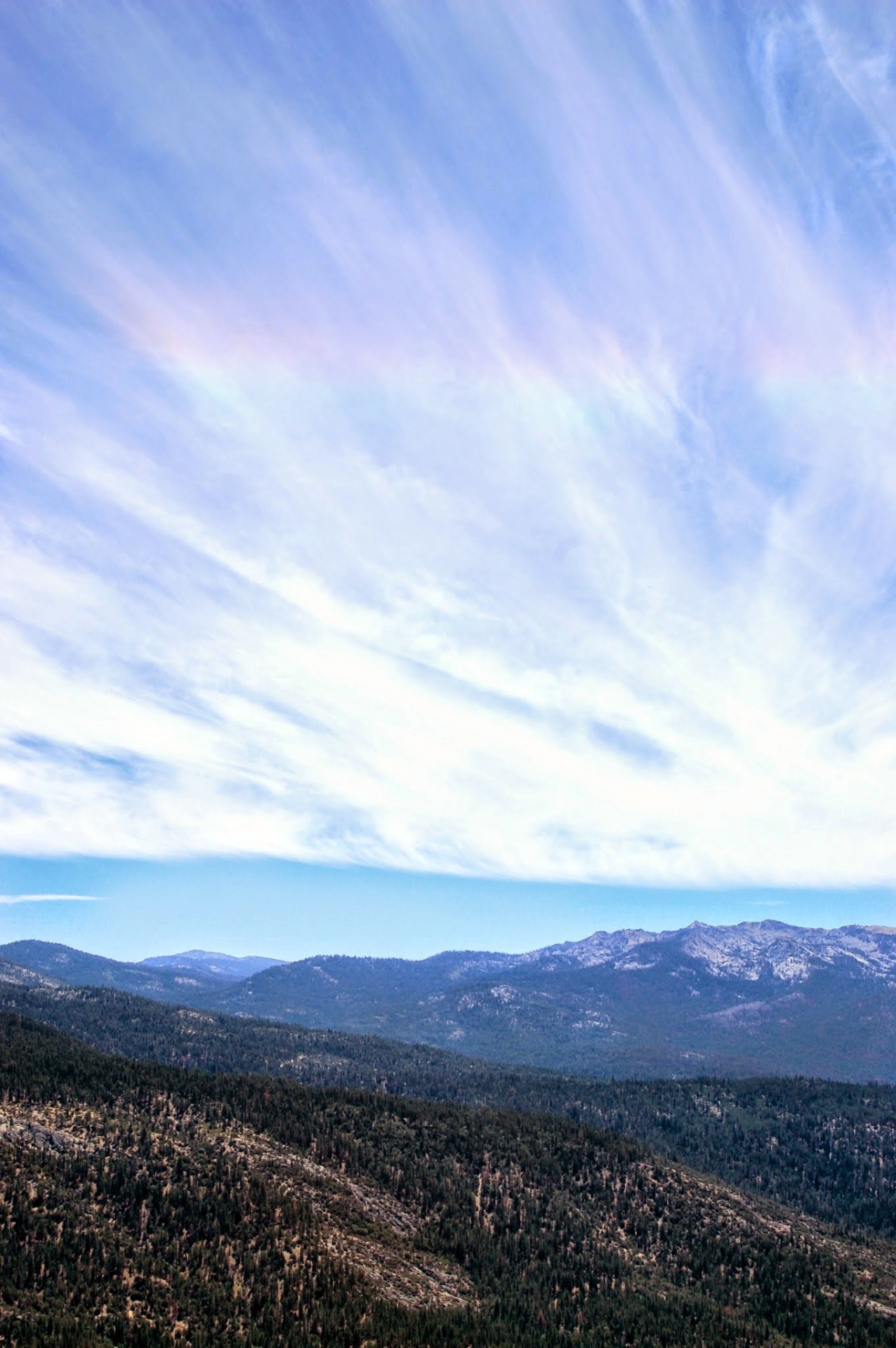 Sierra Nevada Mountains Sky