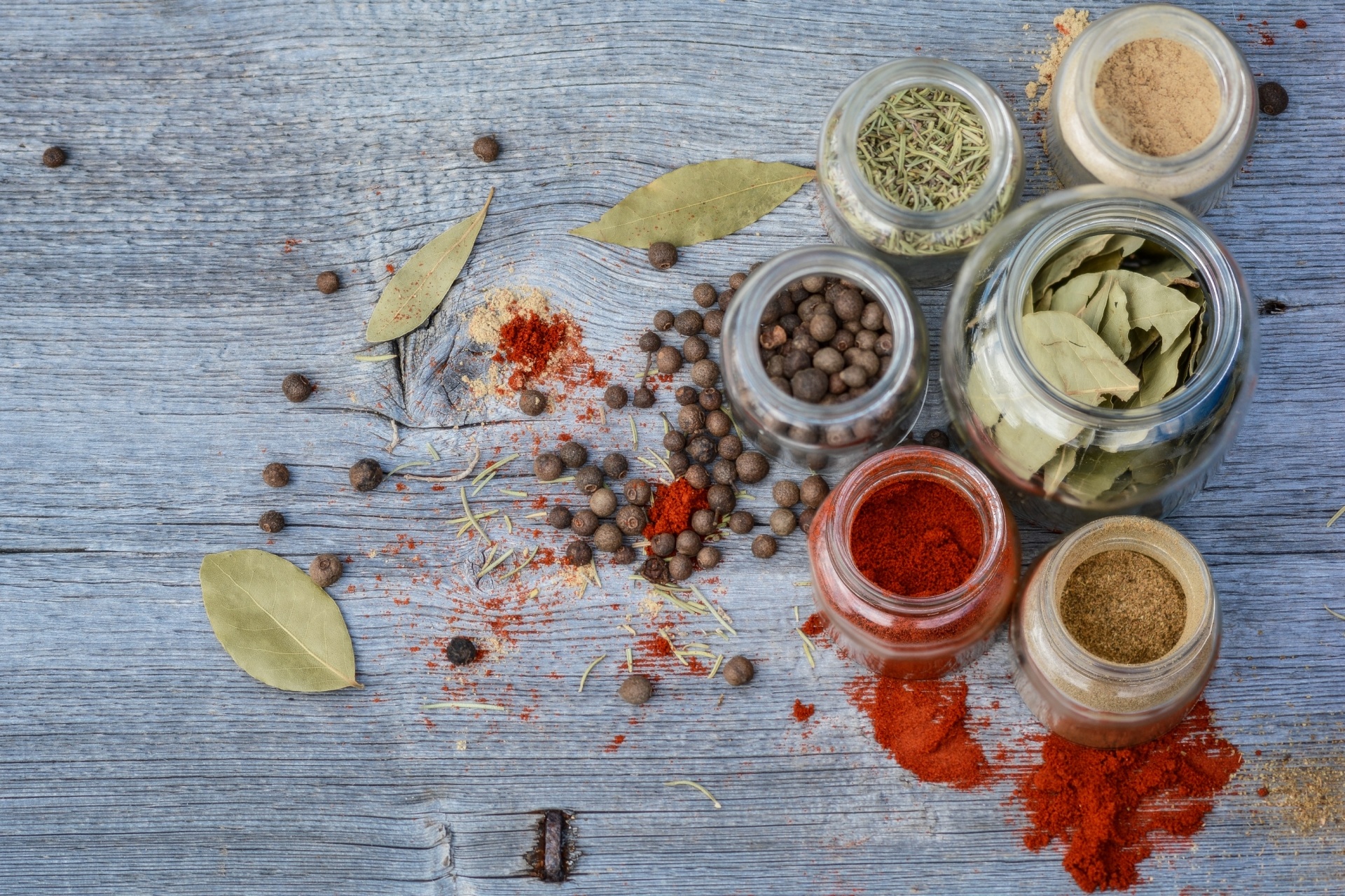 Download Spices In Jars Free Stock Photo Public Domain Pictures Yellowimages Mockups